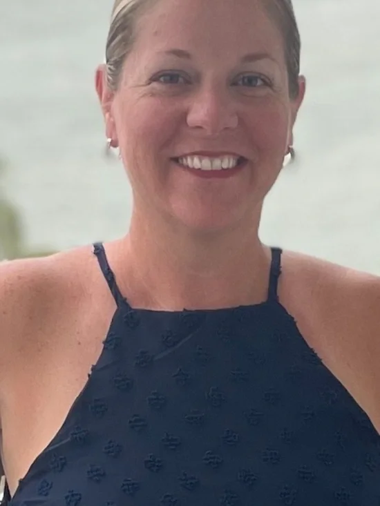 Navy Halter Textured Mini Dress - Picture 3 of 3